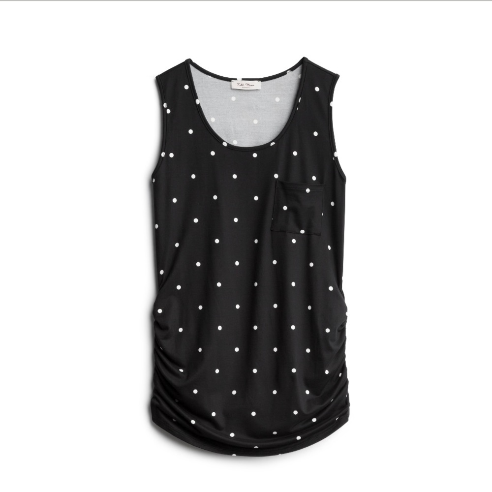 Nuela maternity one pocket knit tank
